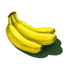 Ilustración Plátano TALKUAL