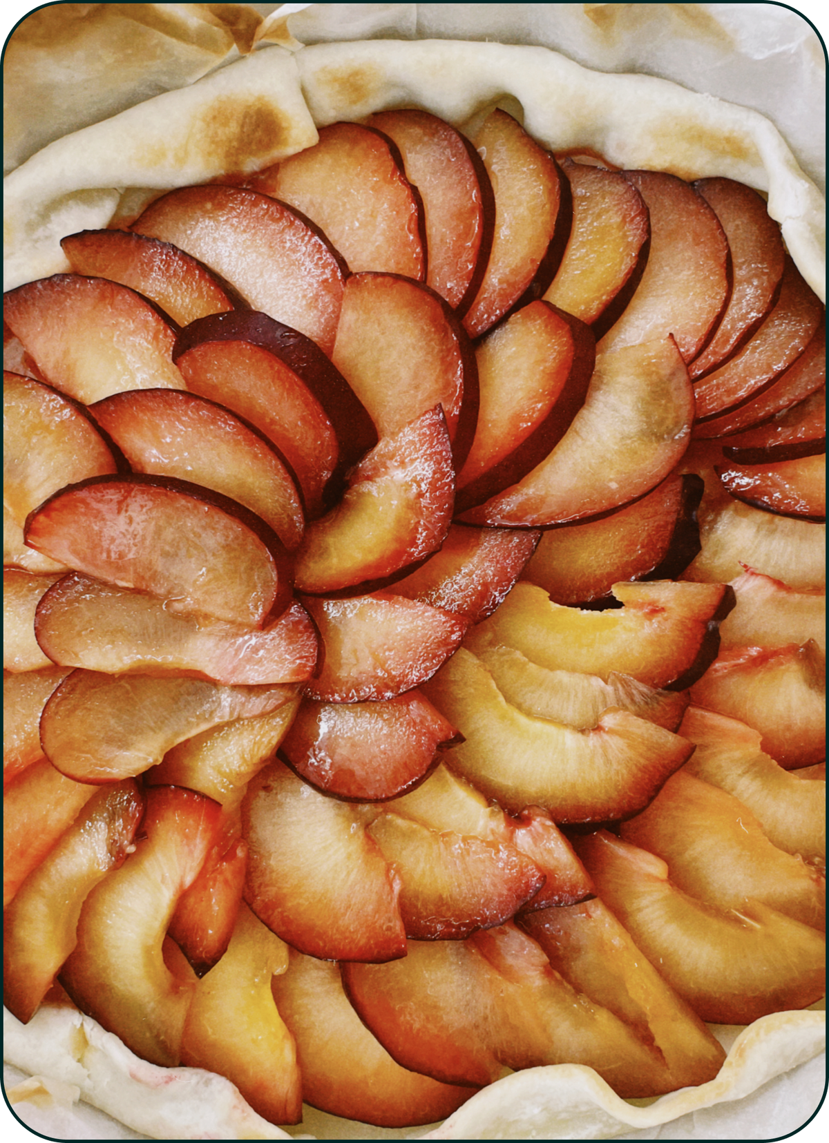 Tarta de préssec