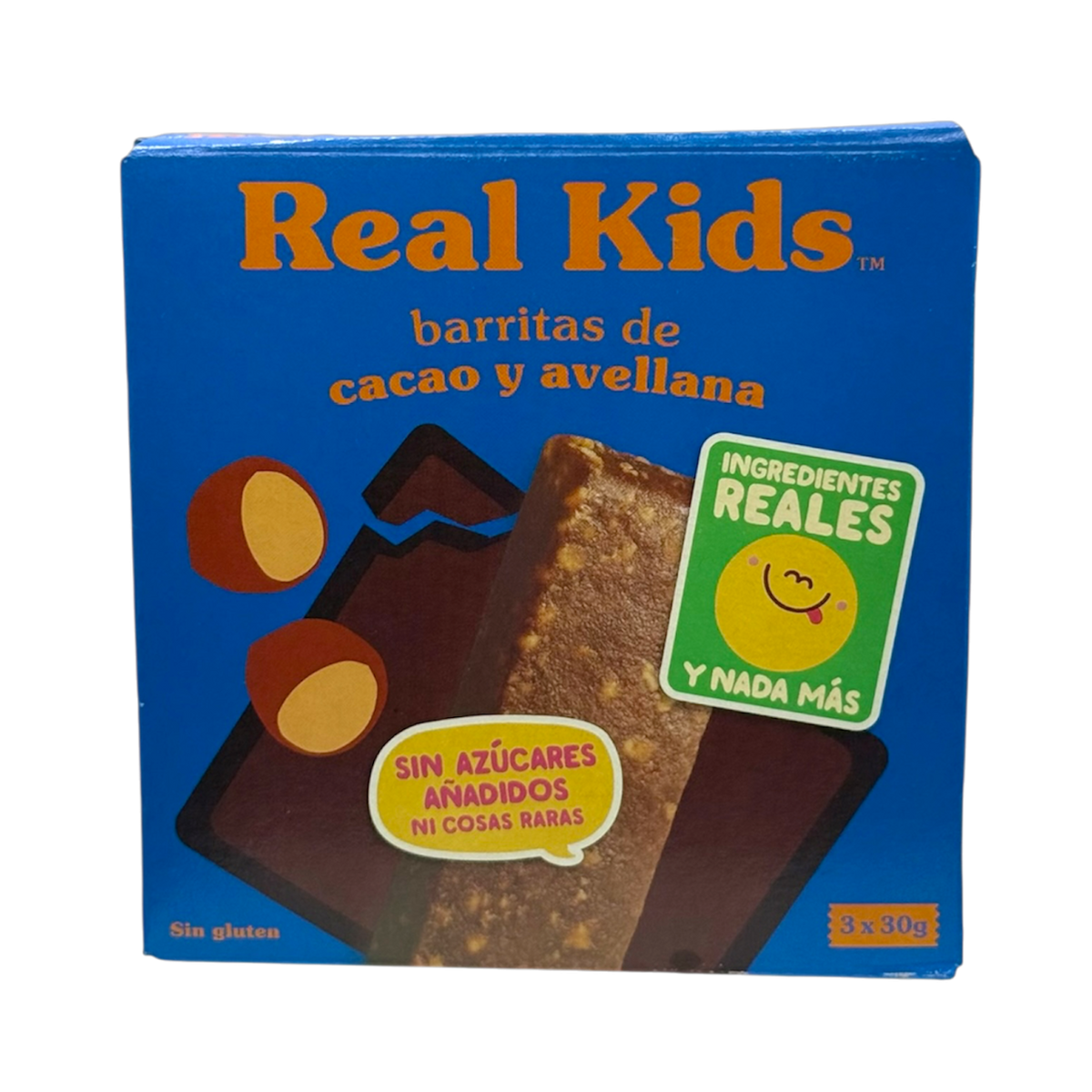 Pack 3 barritas Cacao y avellana
