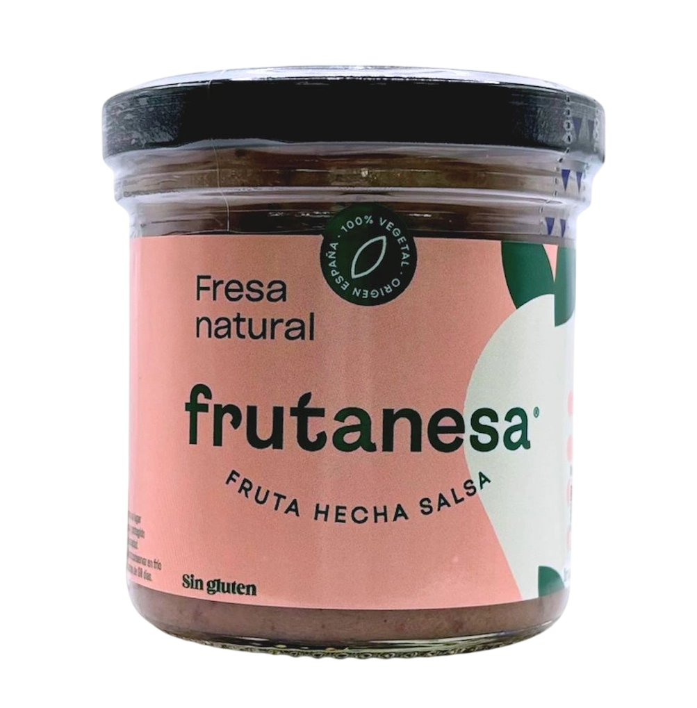 Frutanesa de fresa natural 130 ml sin gluten