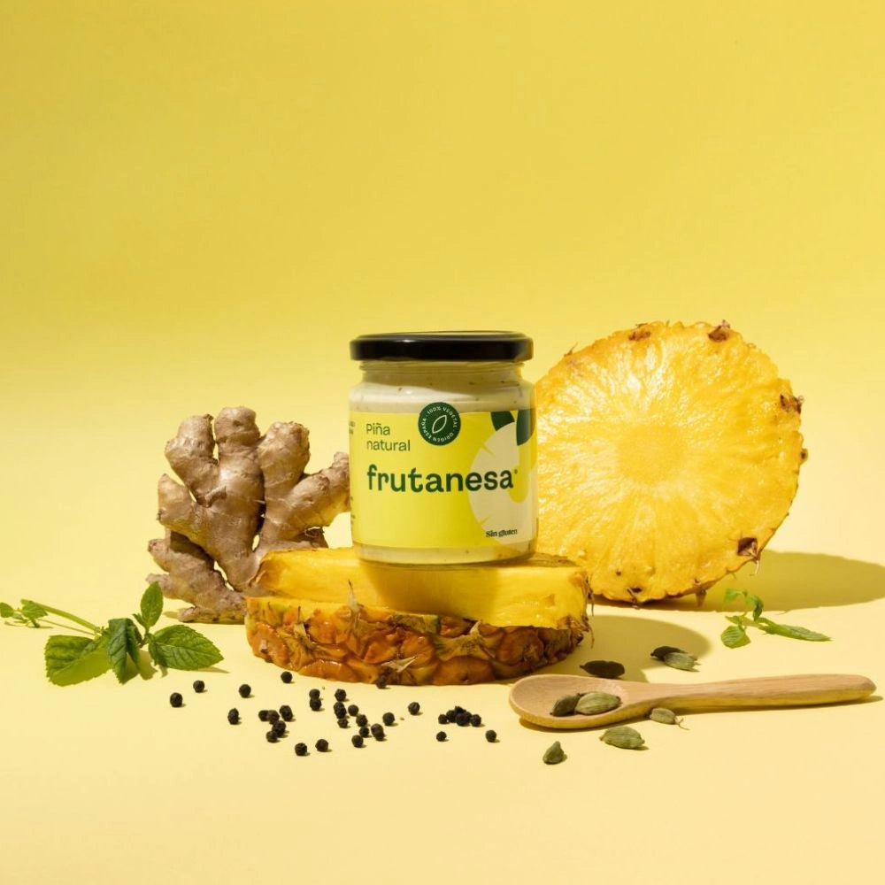 Frutanesa de piña con piña natural, jengibre, menta y especias
