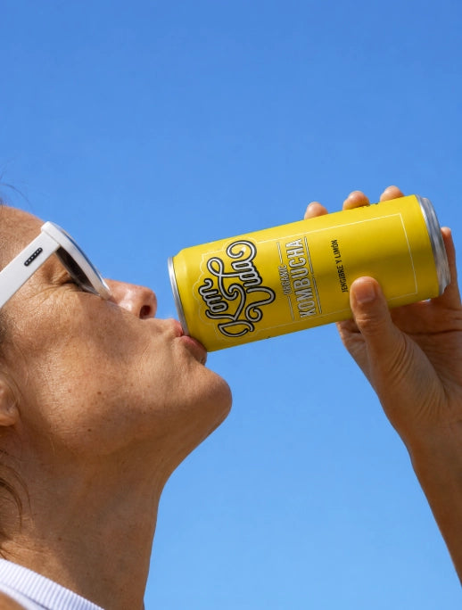 Kombucha gingebre i llimona