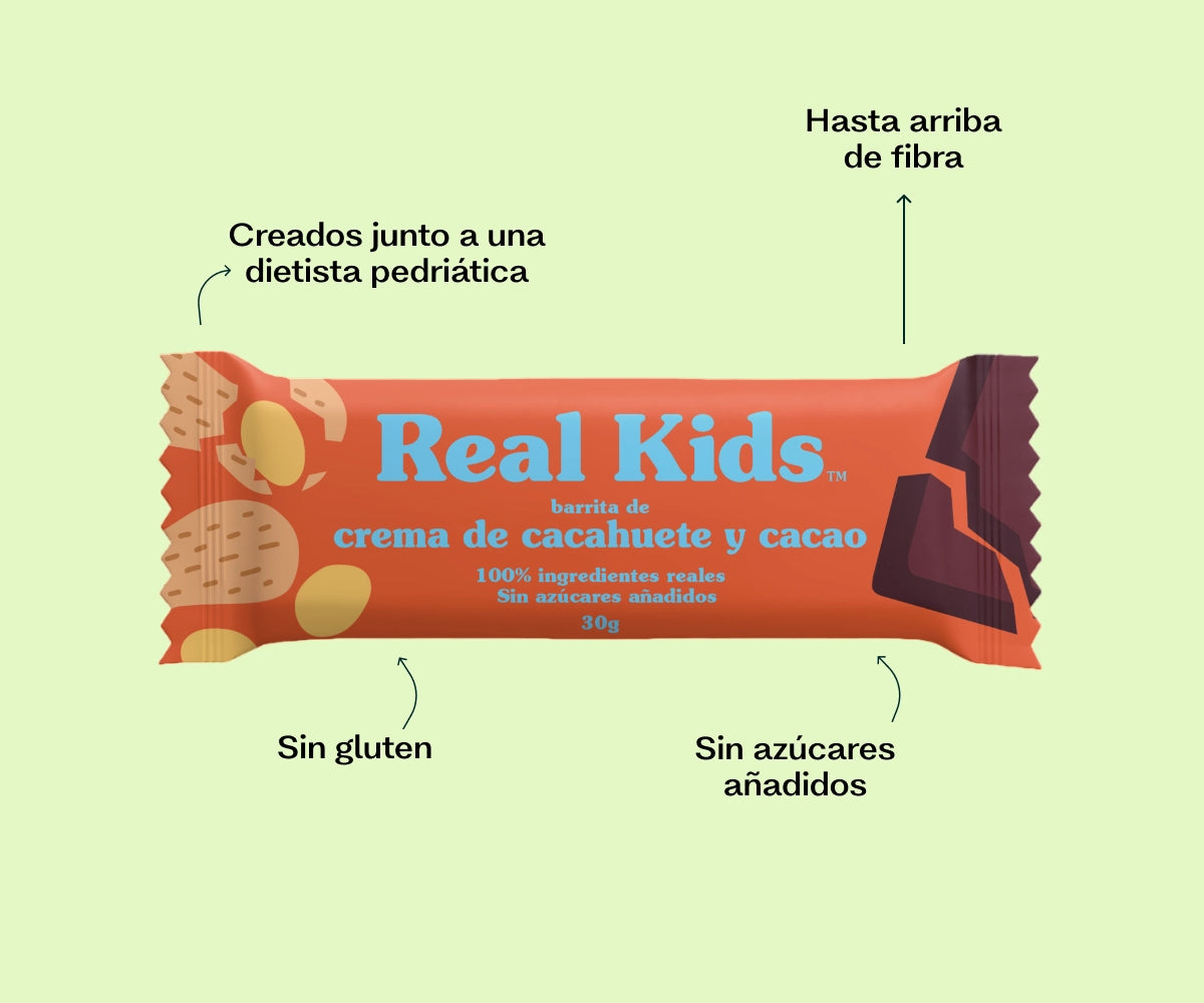 Barrita de crema de cacahuete