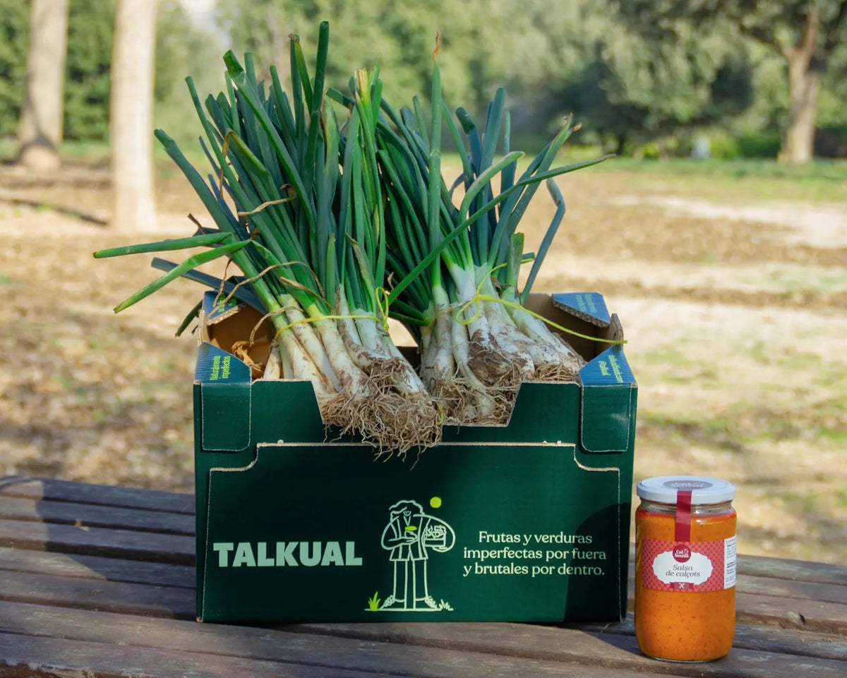 Pack petit de calçots Talkual amb salsa de calçots inclosa