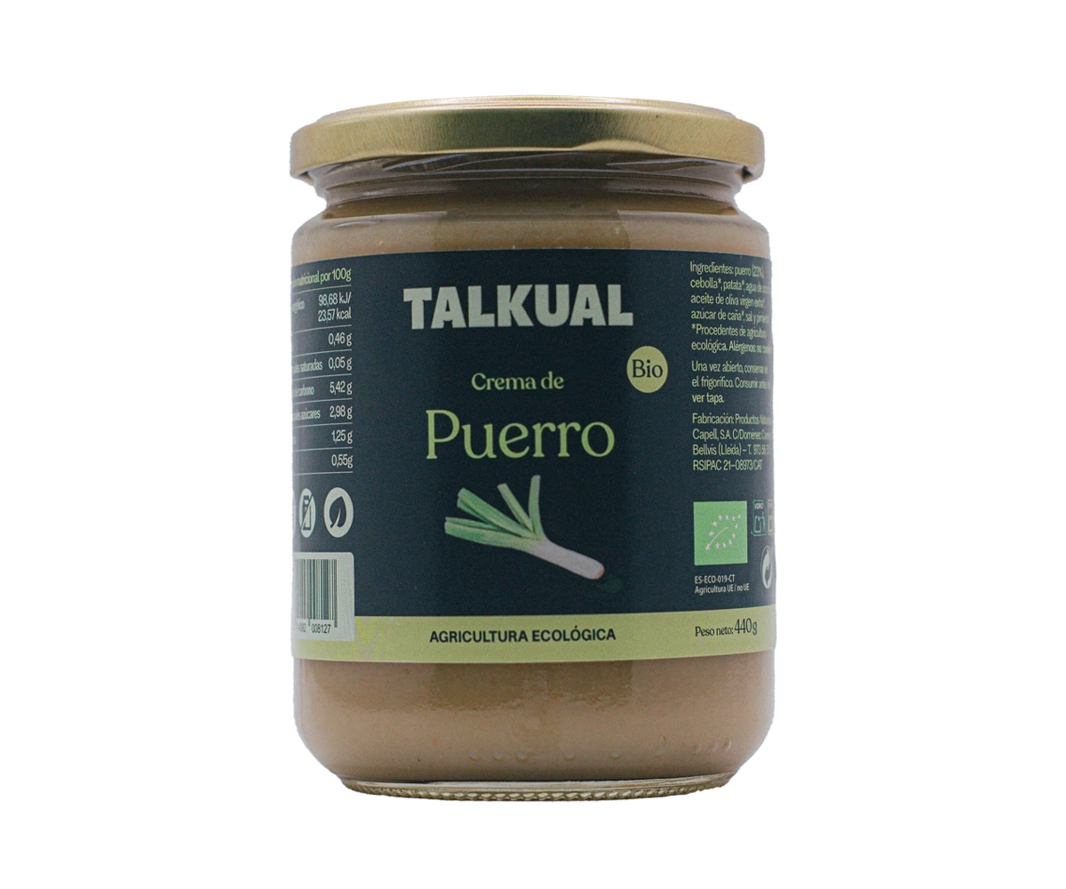 Crema de porros TALKUAL 440 g