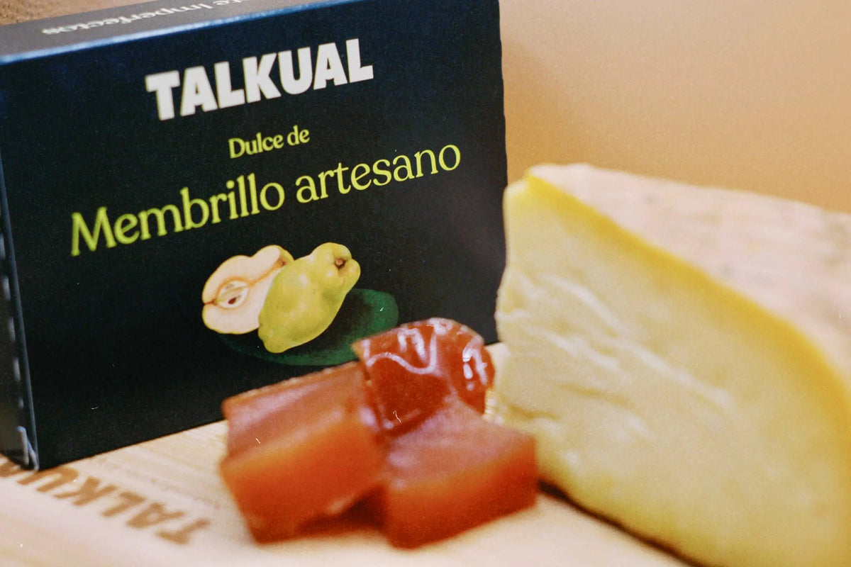 Dulce de membrillo artesanal TALKUAL  con queso 
